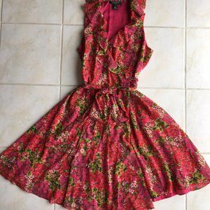 Dressy Gorgeous Feminine Ralph Lauren Dress sz 8